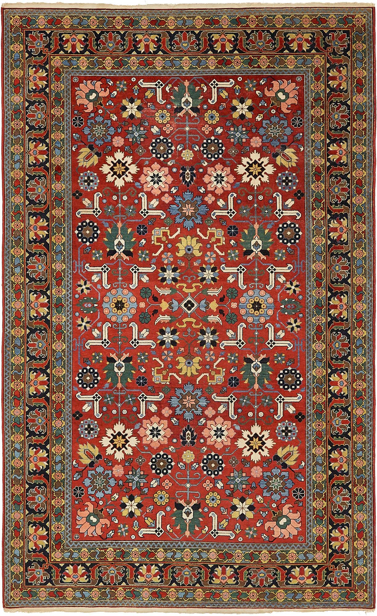 6' 2 x 10' 2 Hand Knotted Kazak Oriental Rug