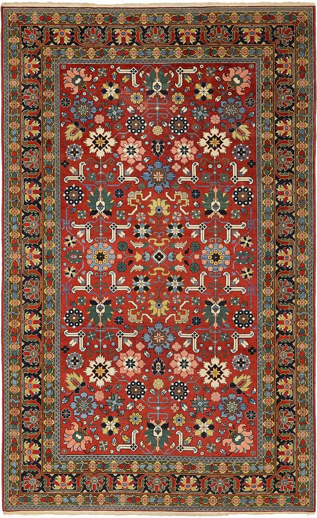 6' 2 x 10' 2 Hand Knotted Kazak Oriental Rug
