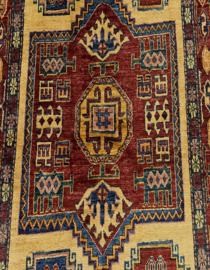 Detail image of 3' 10 x 6' 5  Hand Knotted Kazak Oriental Rug