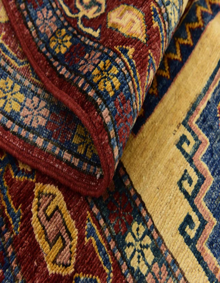 Detail image of 3' 10 x 6' 5  Hand Knotted Kazak Oriental Rug