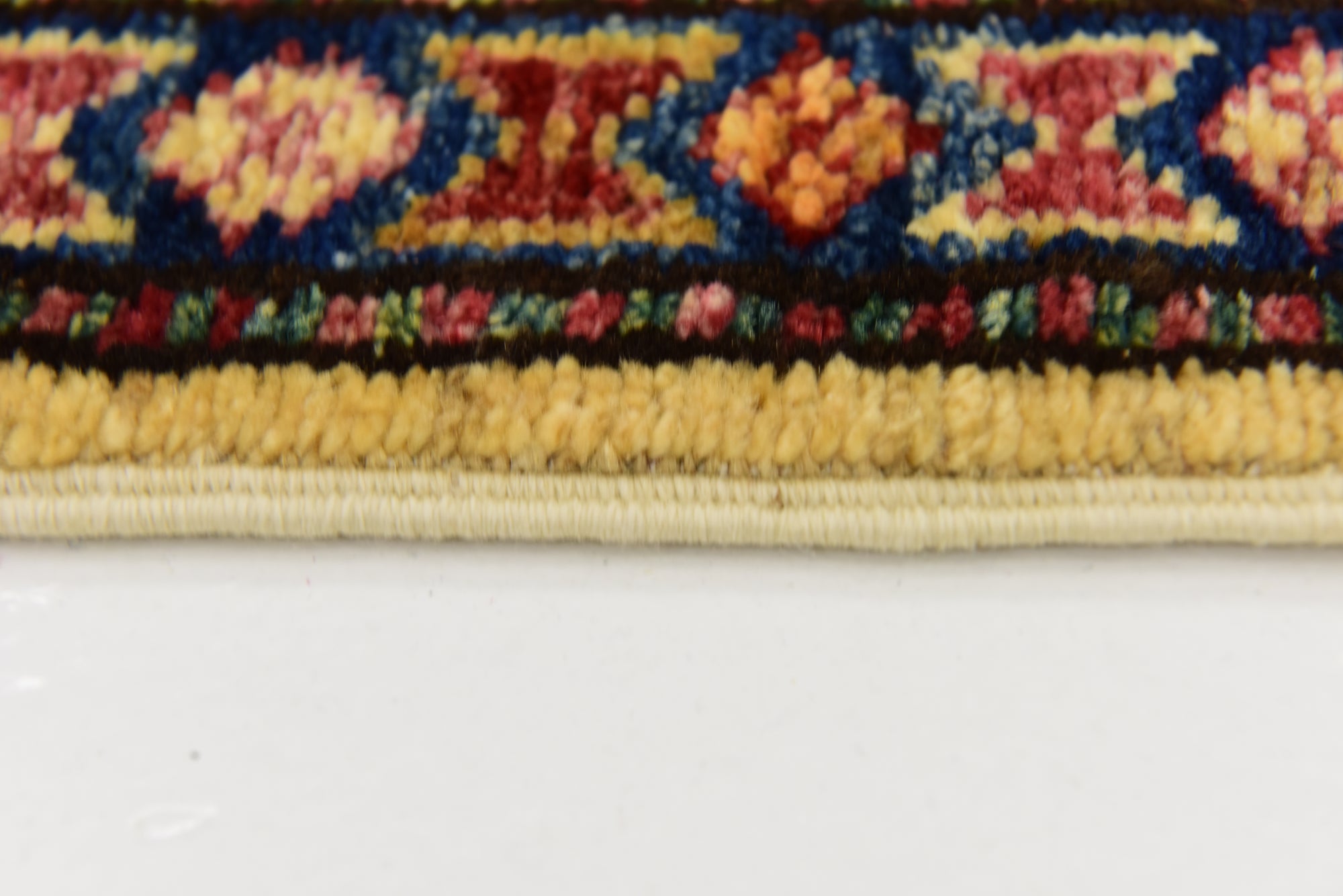 3' 5 x 5' Hand Knotted Kazak Rug