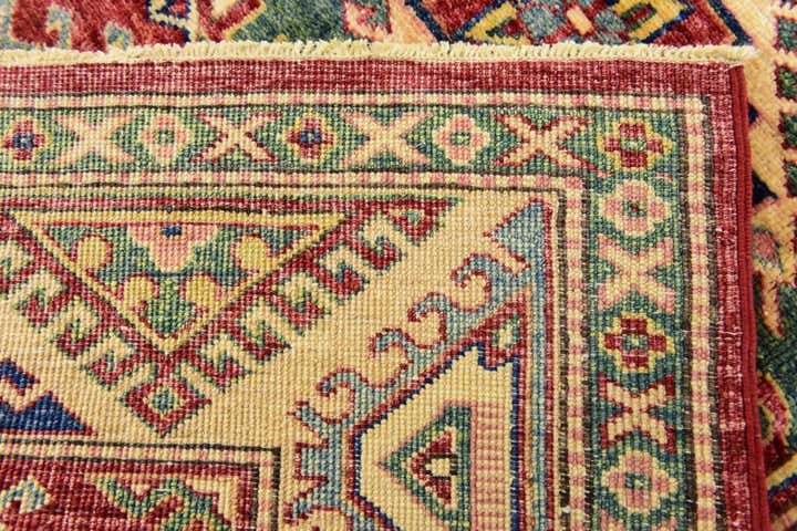 3' x 4' 10 Hand Knotted Kazak Rug