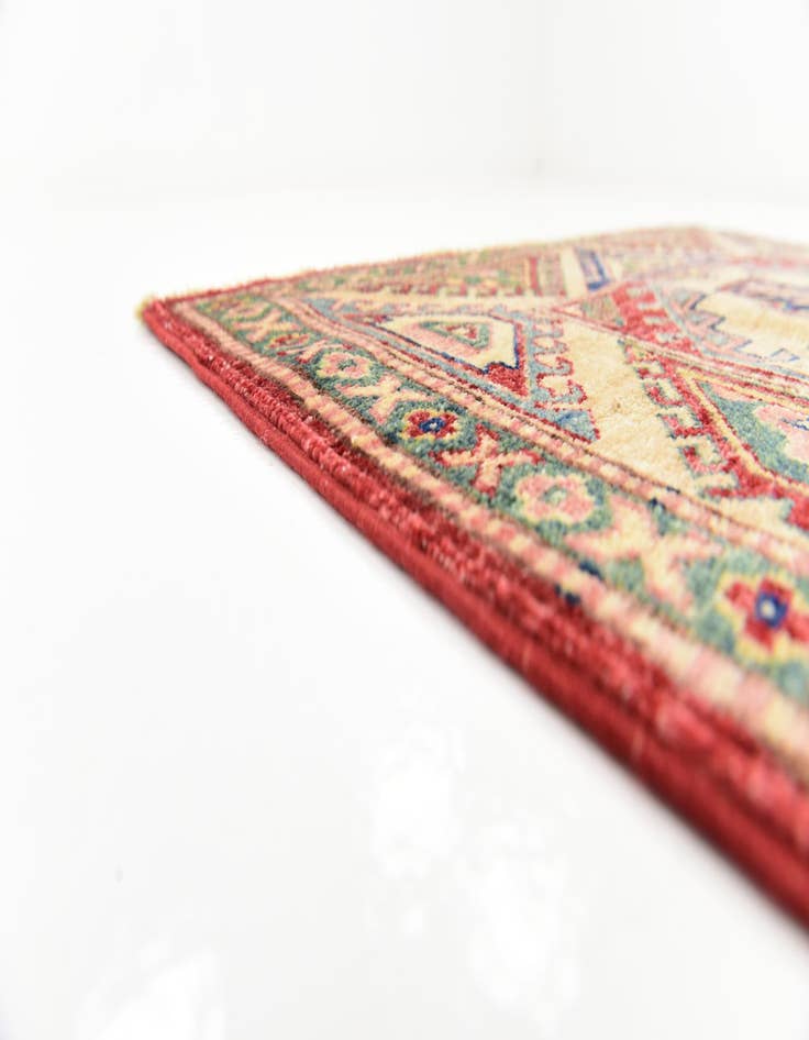 Detail image of 3' x 4' 10  Hand Knotted Kazak Rug