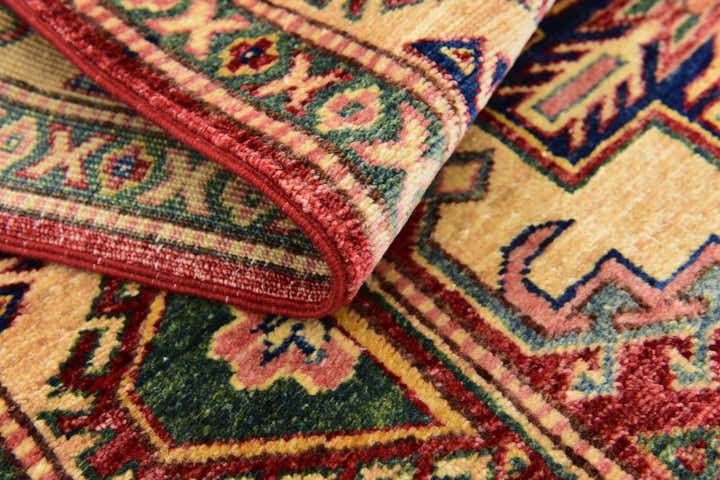 3' x 4' 10 Hand Knotted Kazak Rug