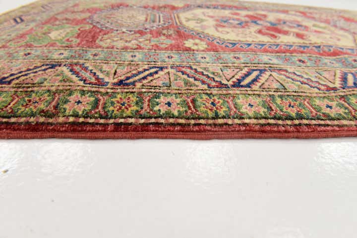 3' 4 x 5' Hand Knotted Kazak Rug