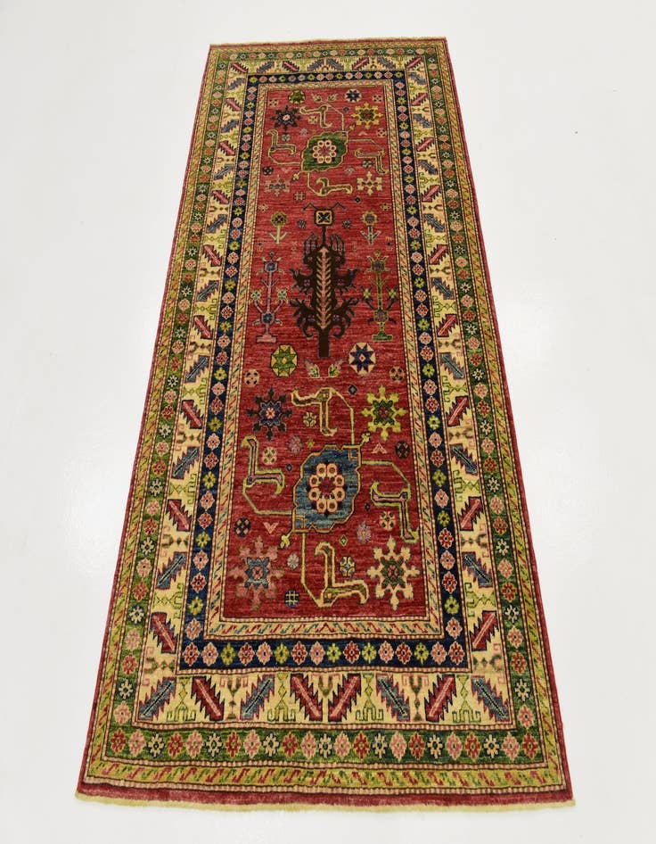 Detail image of 4' x 6' 2 Hand Knotted Kazak Rug