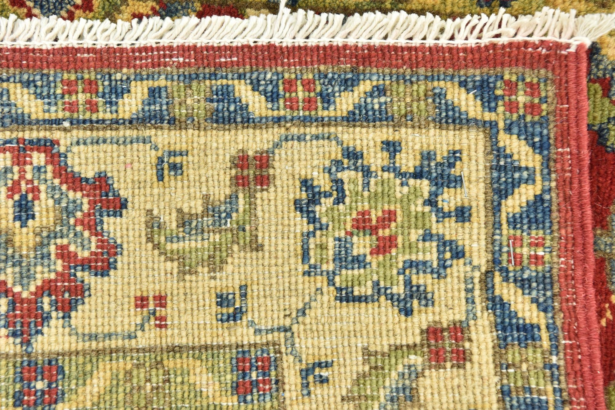 3' 2 x 4' 7 Hand Knotted Kazak Rug