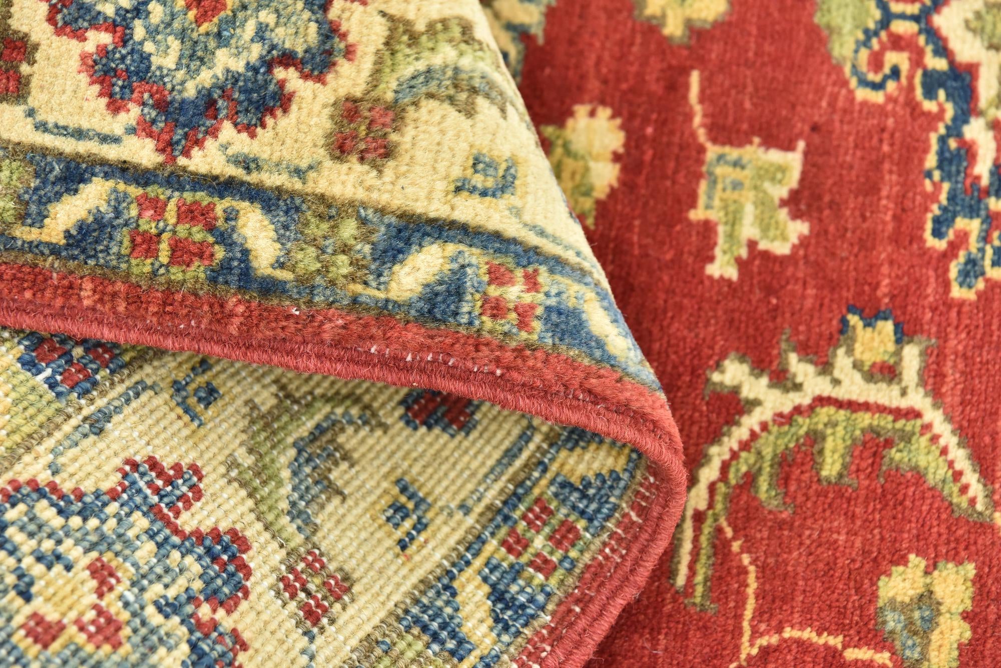 3' 2 x 4' 7 Hand Knotted Kazak Rug