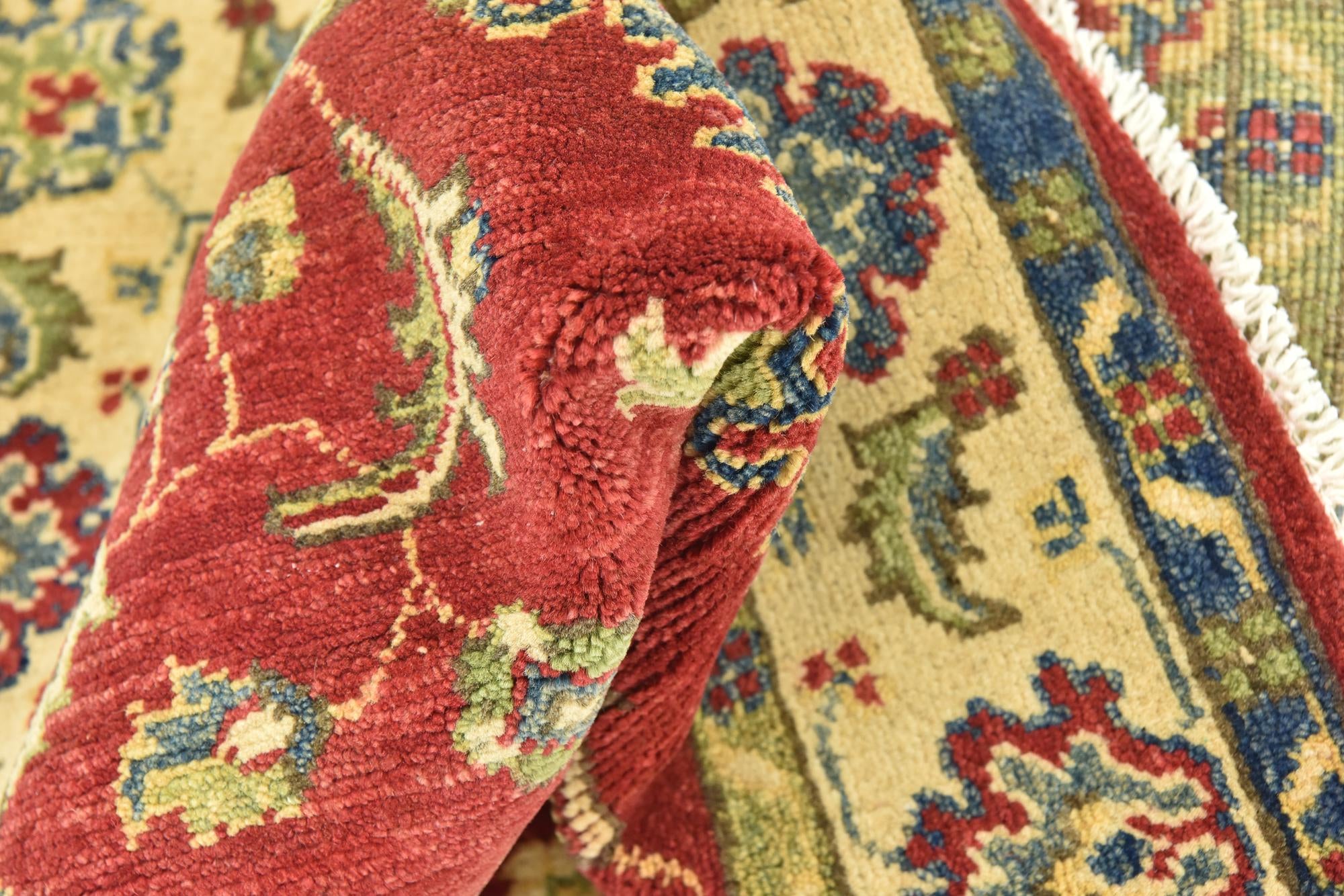 3' 2 x 4' 7 Hand Knotted Kazak Rug