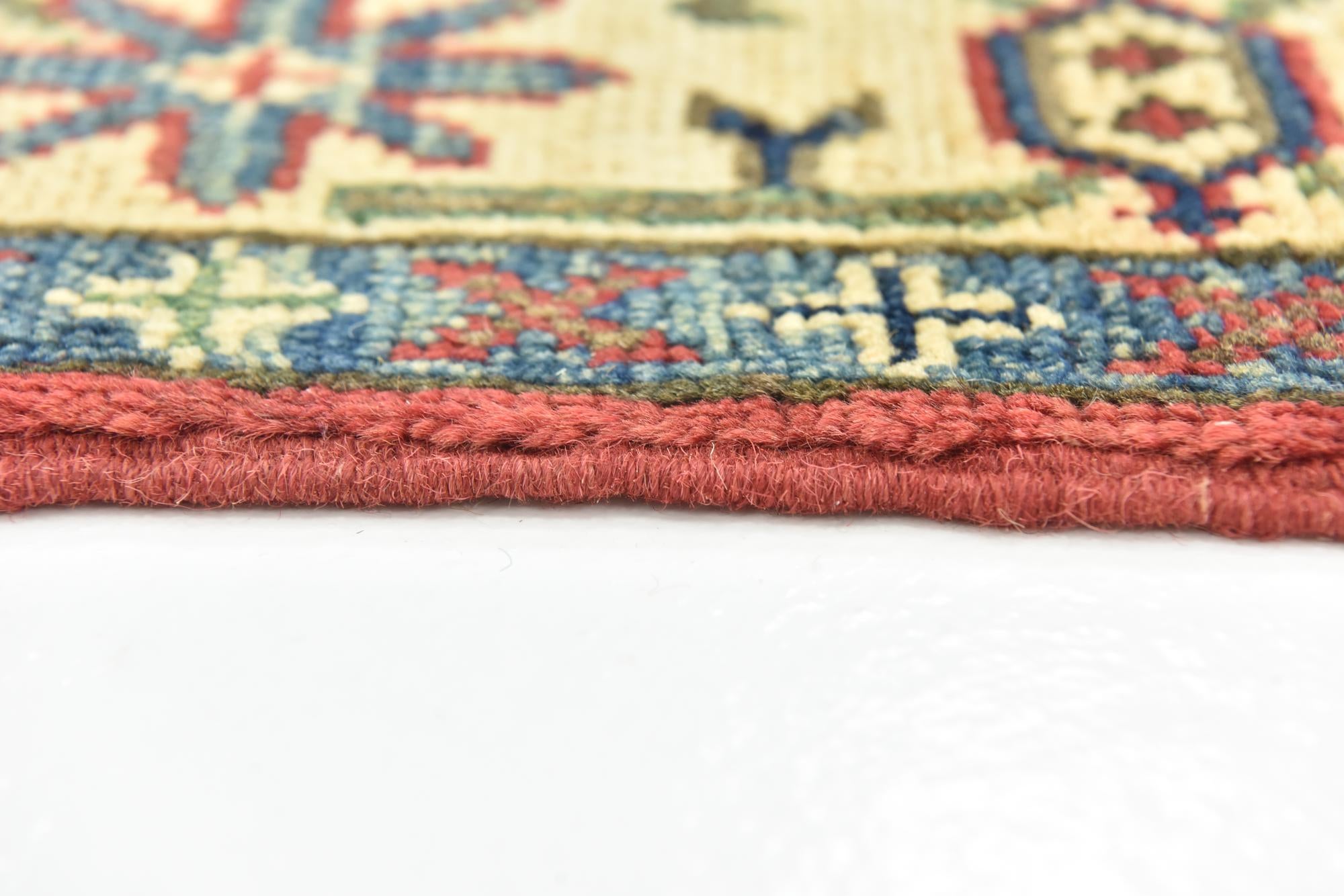 2' 9 x 4' 3 Hand Knotted Kazak Rug