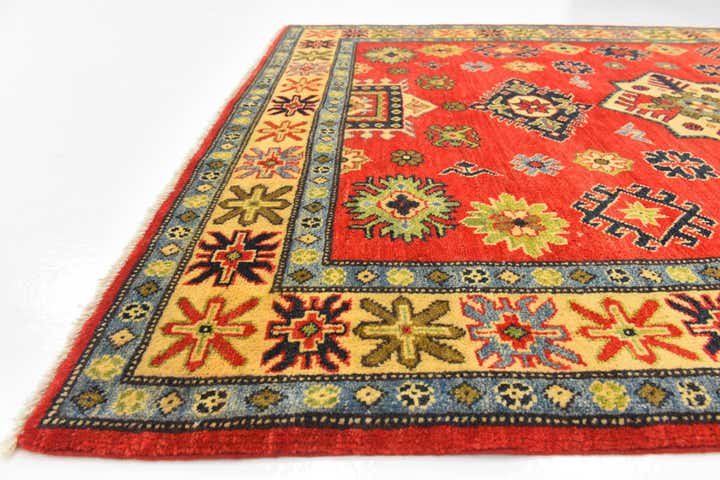 5' x 6' 5 Hand Knotted Kazak Rug