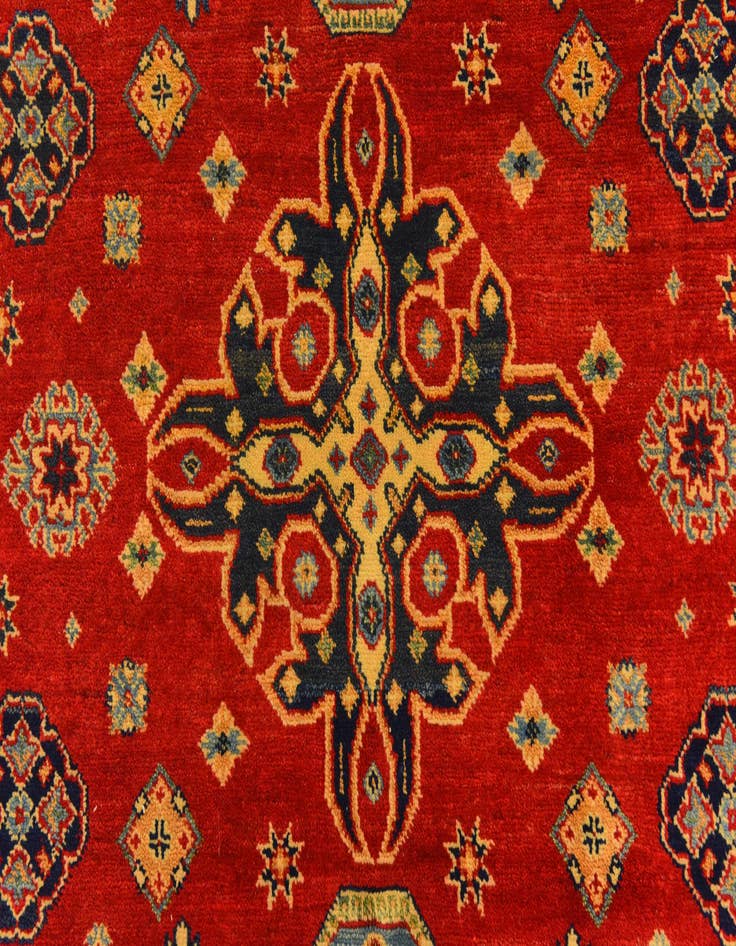 Detail image of 5' x 6' 8  Hand Knotted Kazak Rug