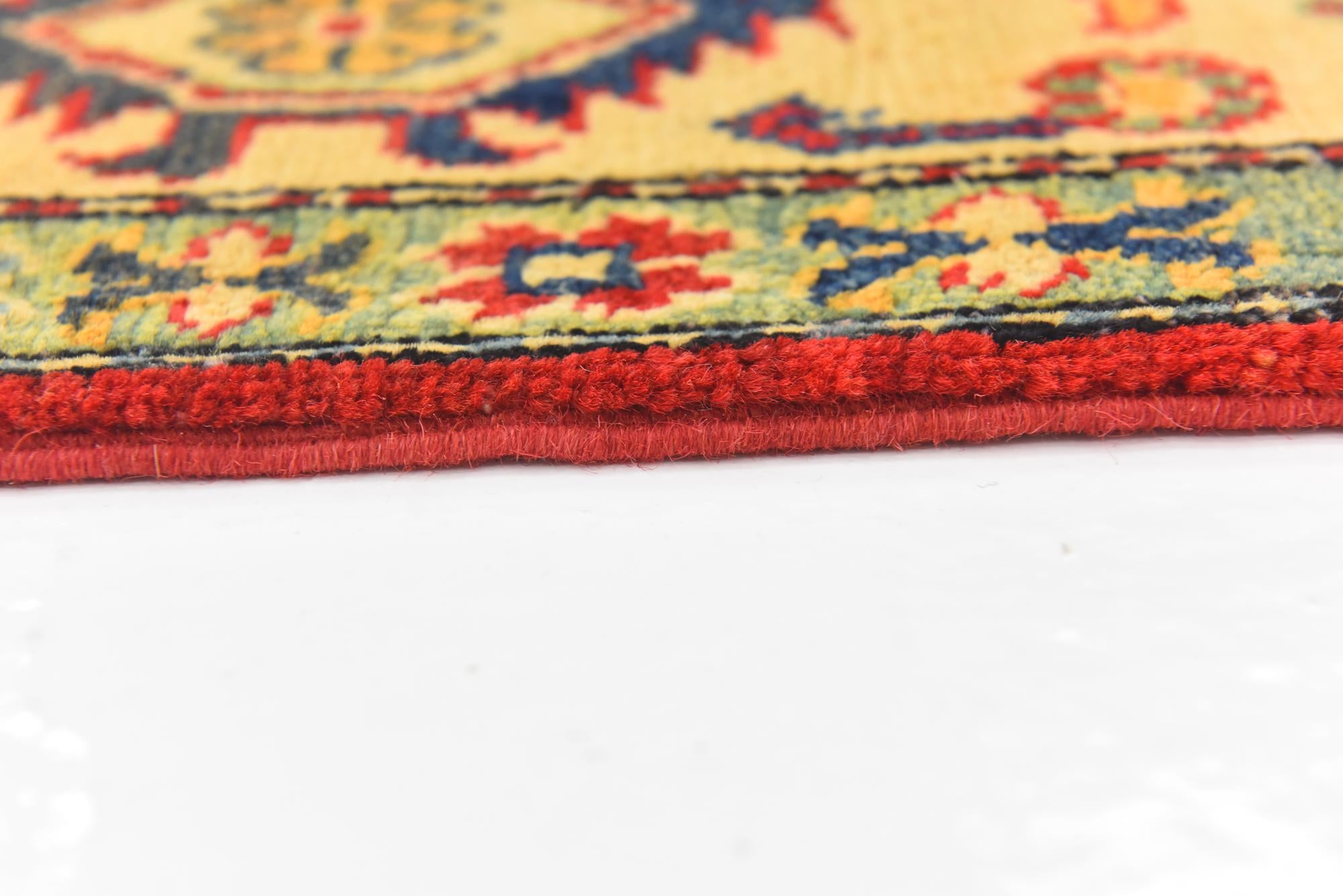 5' x 6' 8 Hand Knotted Kazak Rug