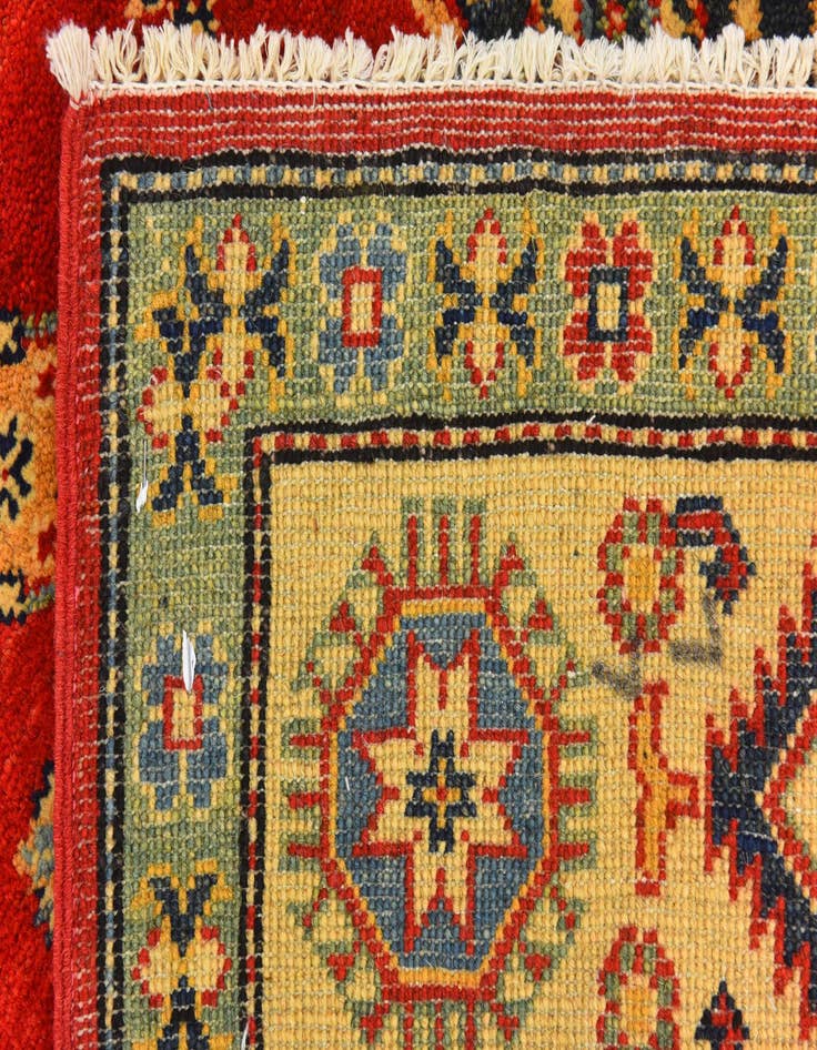 Detail image of 5' x 6' 8  Hand Knotted Kazak Rug