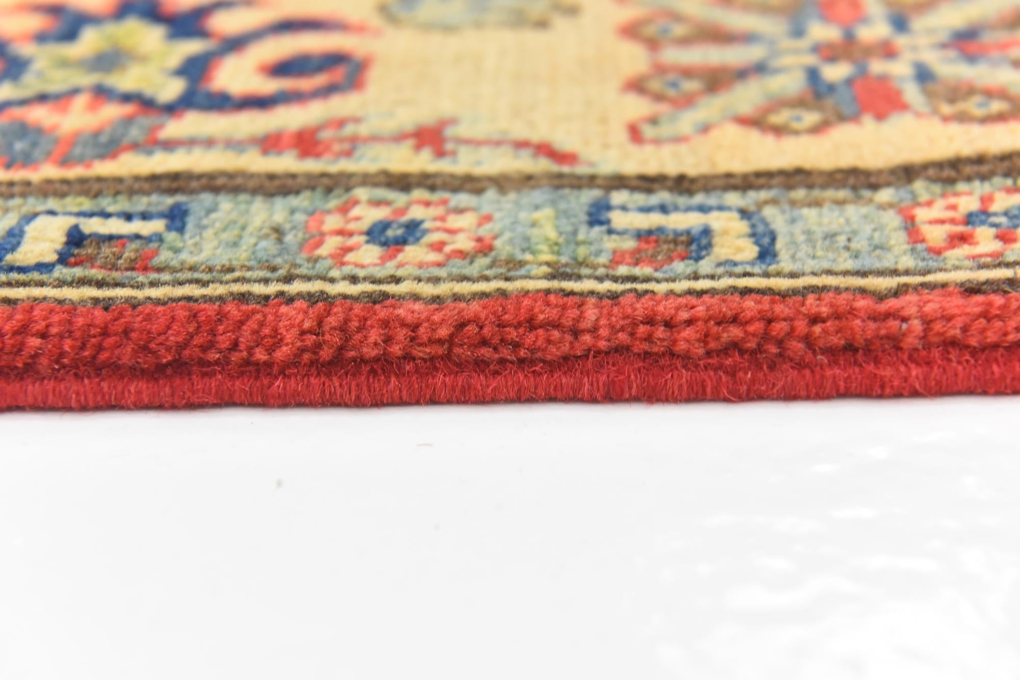 5' 2 x 7' 2 Hand Knotted Kazak Rug