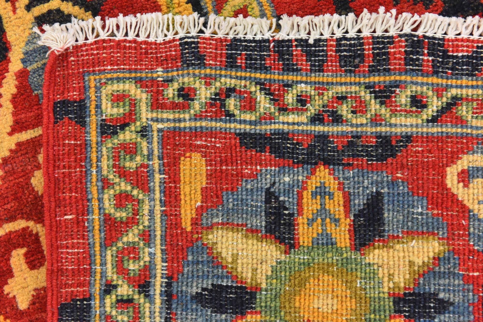 4' x 6' Hand Knotted Kazak Rug