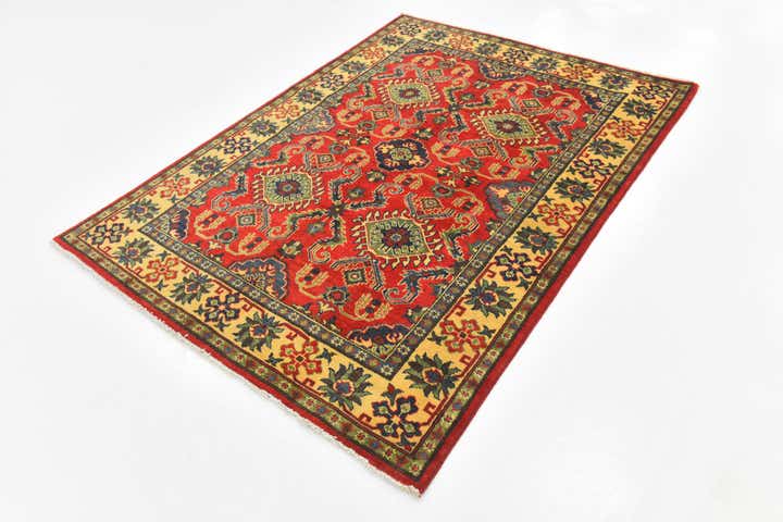 150cm x 205cm Handgeknüpft Kazak Teppich