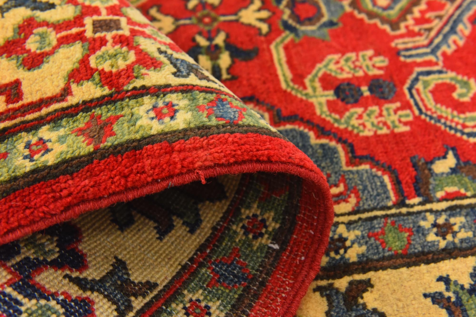 5' x 6' 9 Hand Knotted Kazak Rug