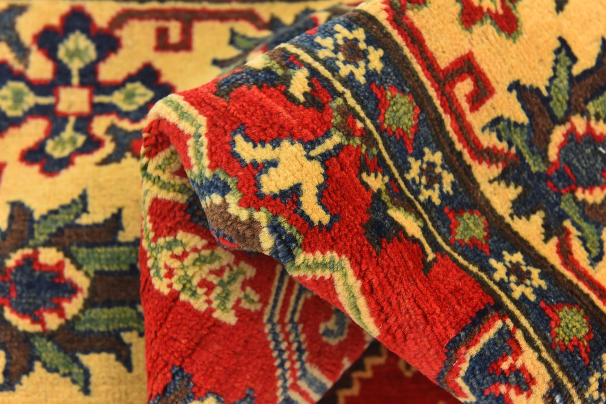 5' x 6' 9 Hand Knotted Kazak Rug