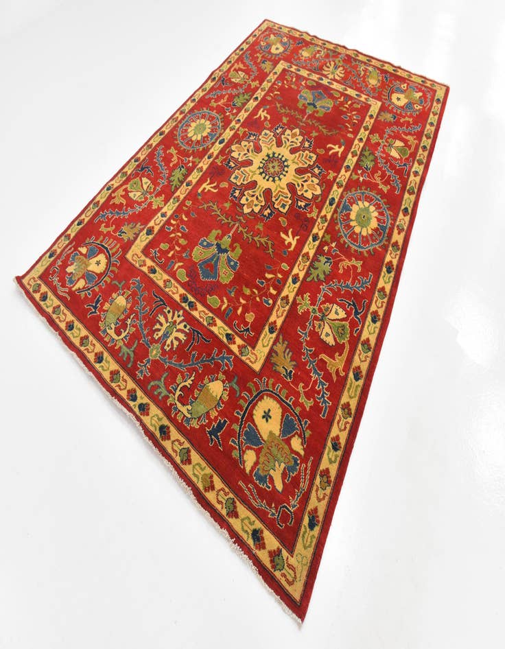 Detail image of 6' 10 x 10'  Hand Knotted Kazak Rug