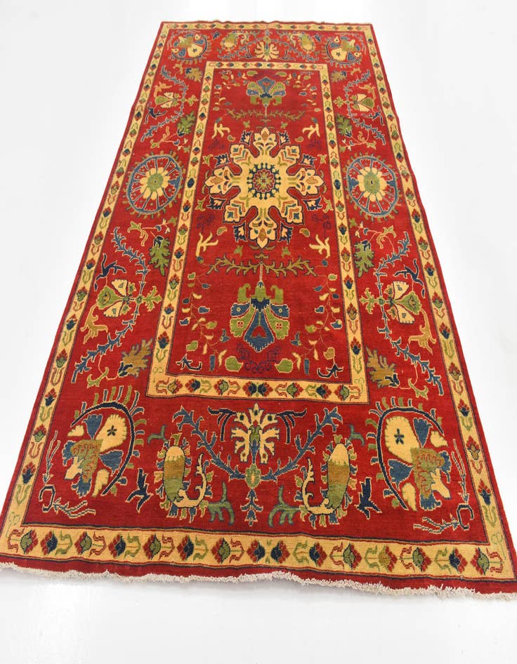 Detail image of 6' 10 x 10'  Hand Knotted Kazak Rug