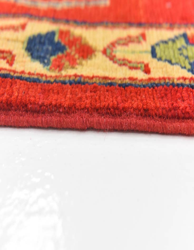 Detail image of 6' 10 x 10'  Hand Knotted Kazak Rug