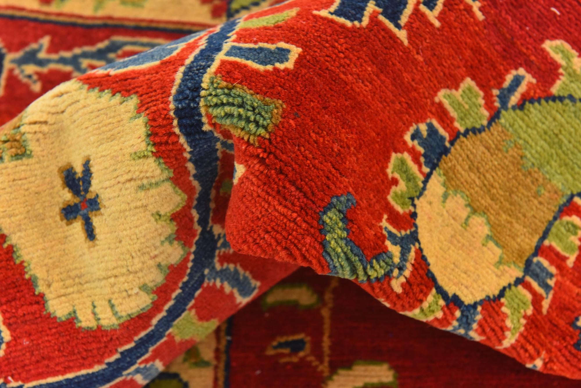 6' 10 x 10' Hand Knotted Kazak Rug