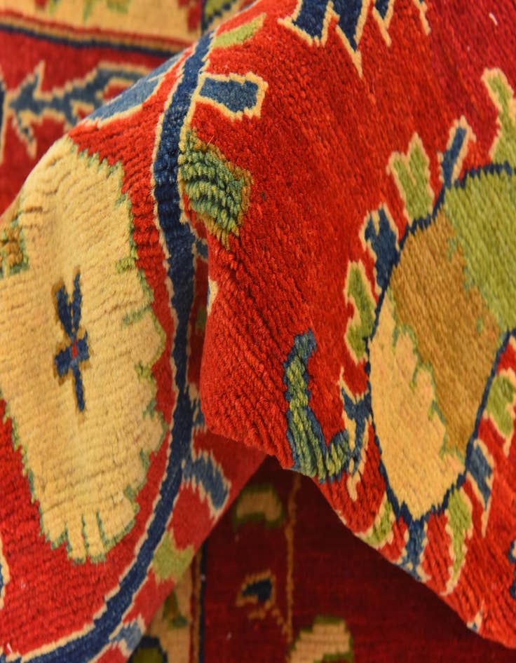 Detail image of 6' 10 x 10'  Hand Knotted Kazak Rug