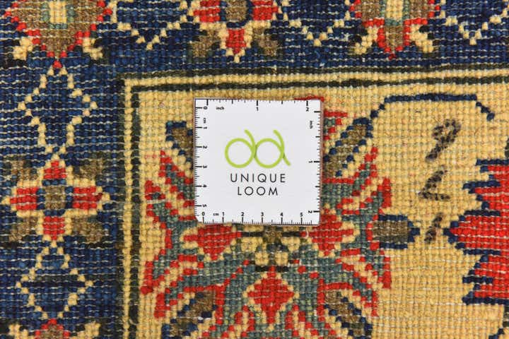 5' x 6' 4 Hand Knotted Kazak Rug