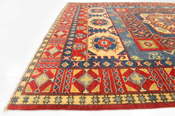 5' 3 x 6' 10 Hand Knotted Kazak Rug