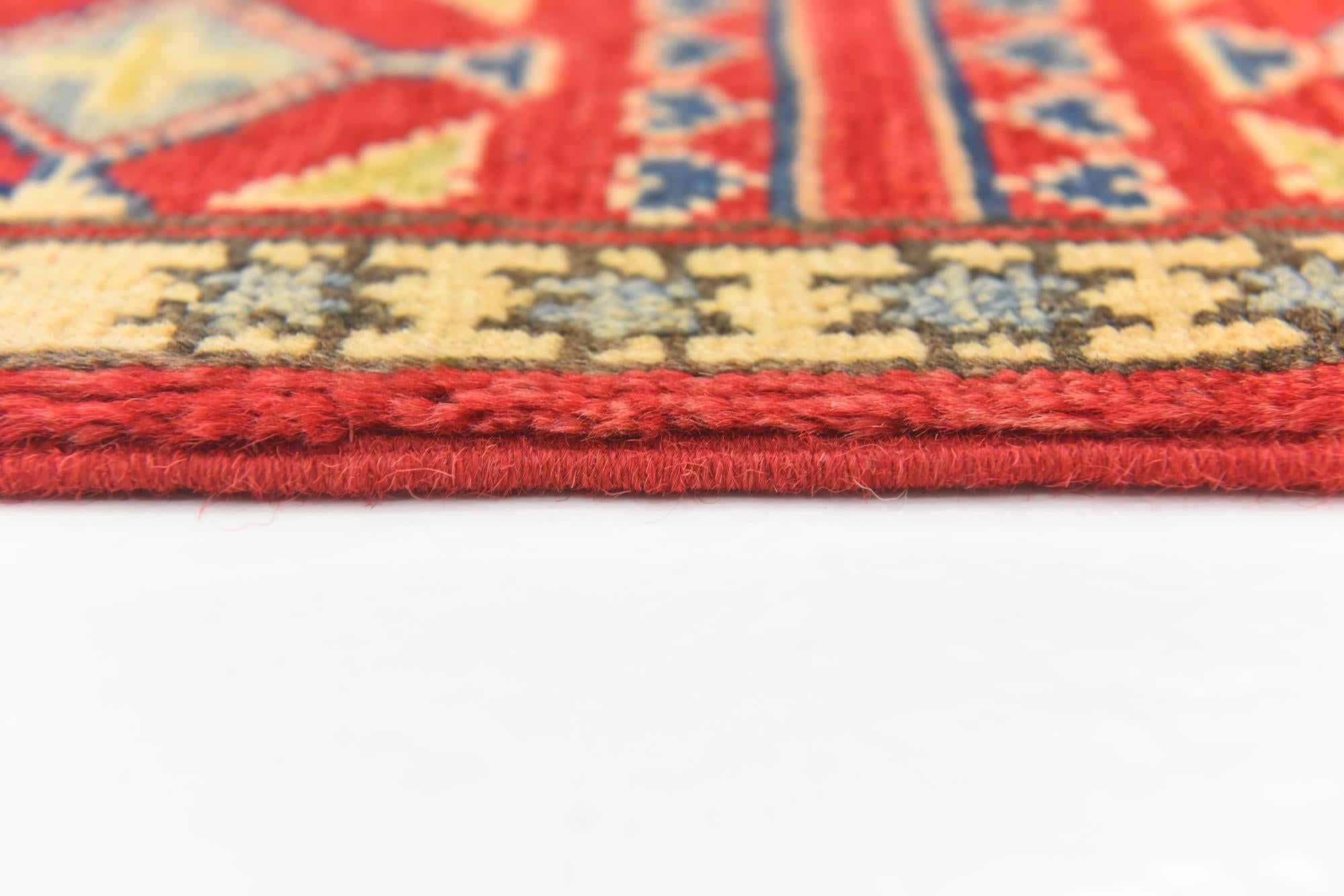 5' 3 x 6' 10 Hand Knotted Kazak Rug