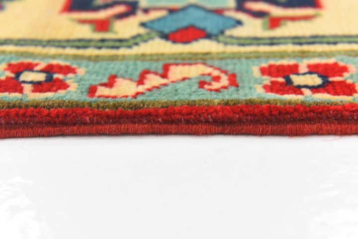 5' 8 x 8' 3 Hand Knotted Kazak Rug
