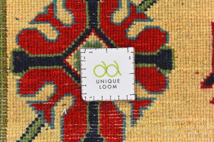 5' 8 x 8' 3 Hand Knotted Kazak Rug