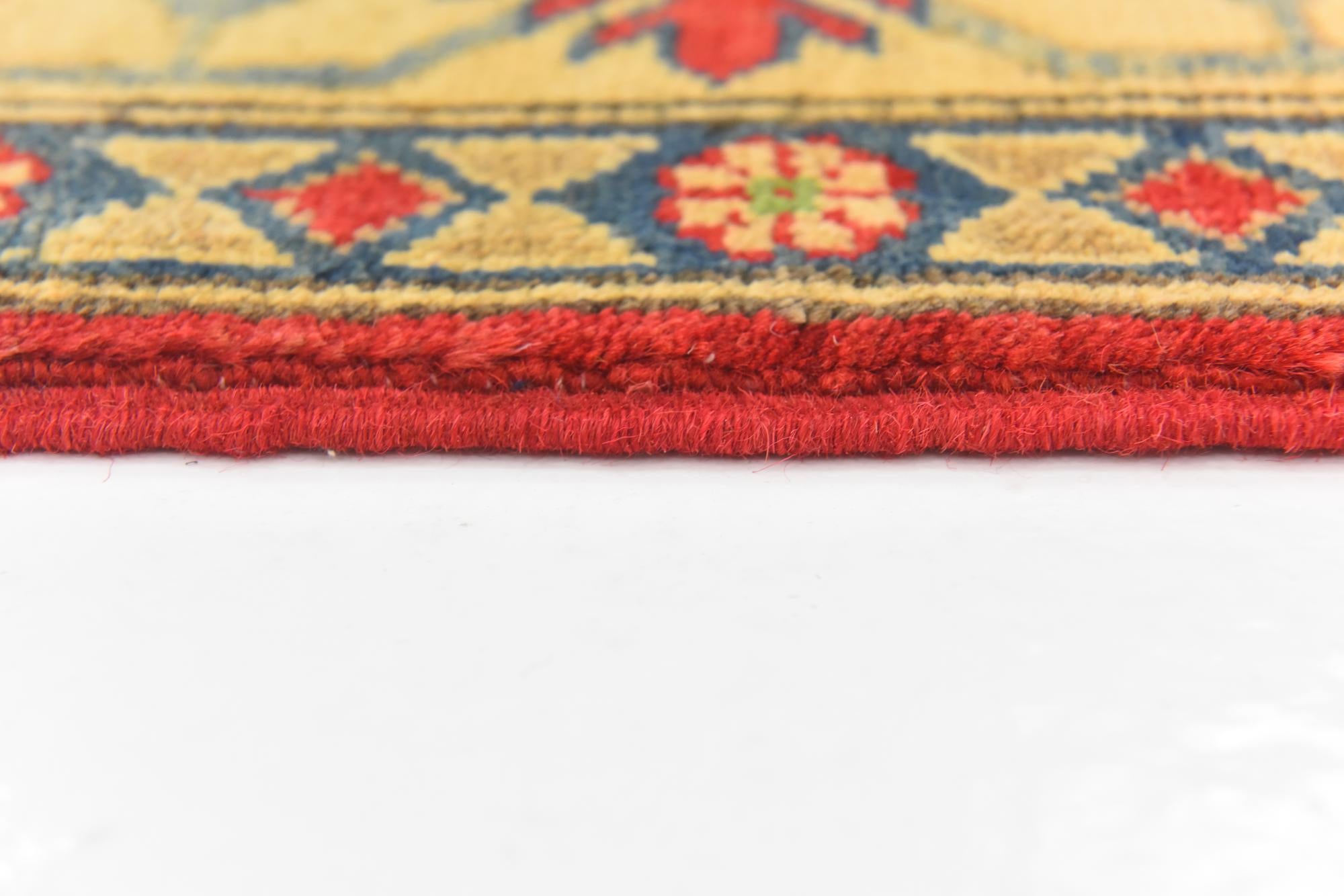 5' x 6' 8 Hand Knotted Kazak Rug