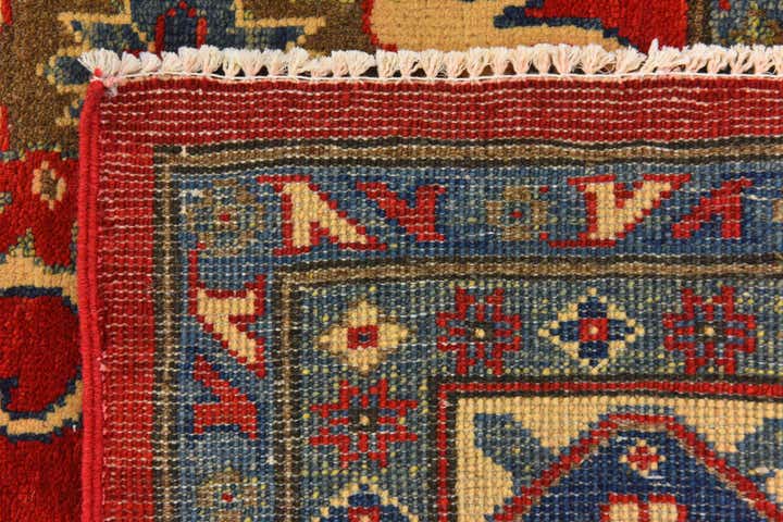 6' 6 x 9' 9 Hand Knotted Kazak Rug