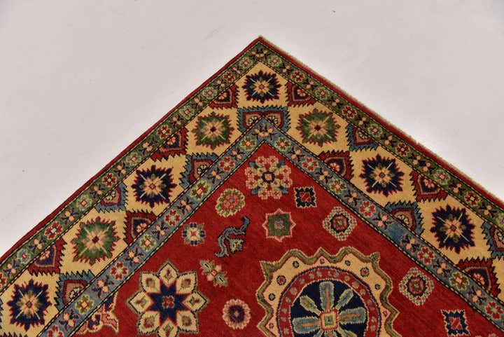 5' x 6' 8 Hand Knotted Kazak Oriental Rug
