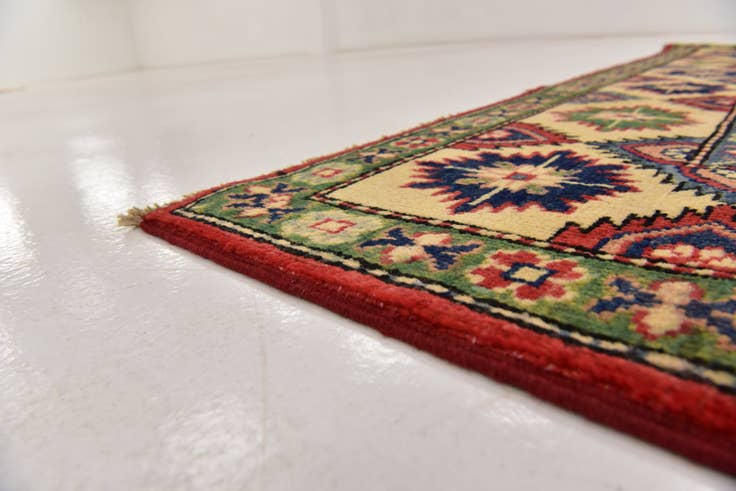 Detail image of 5' x 6' 8 Hand Knotted Kazak Oriental Rug