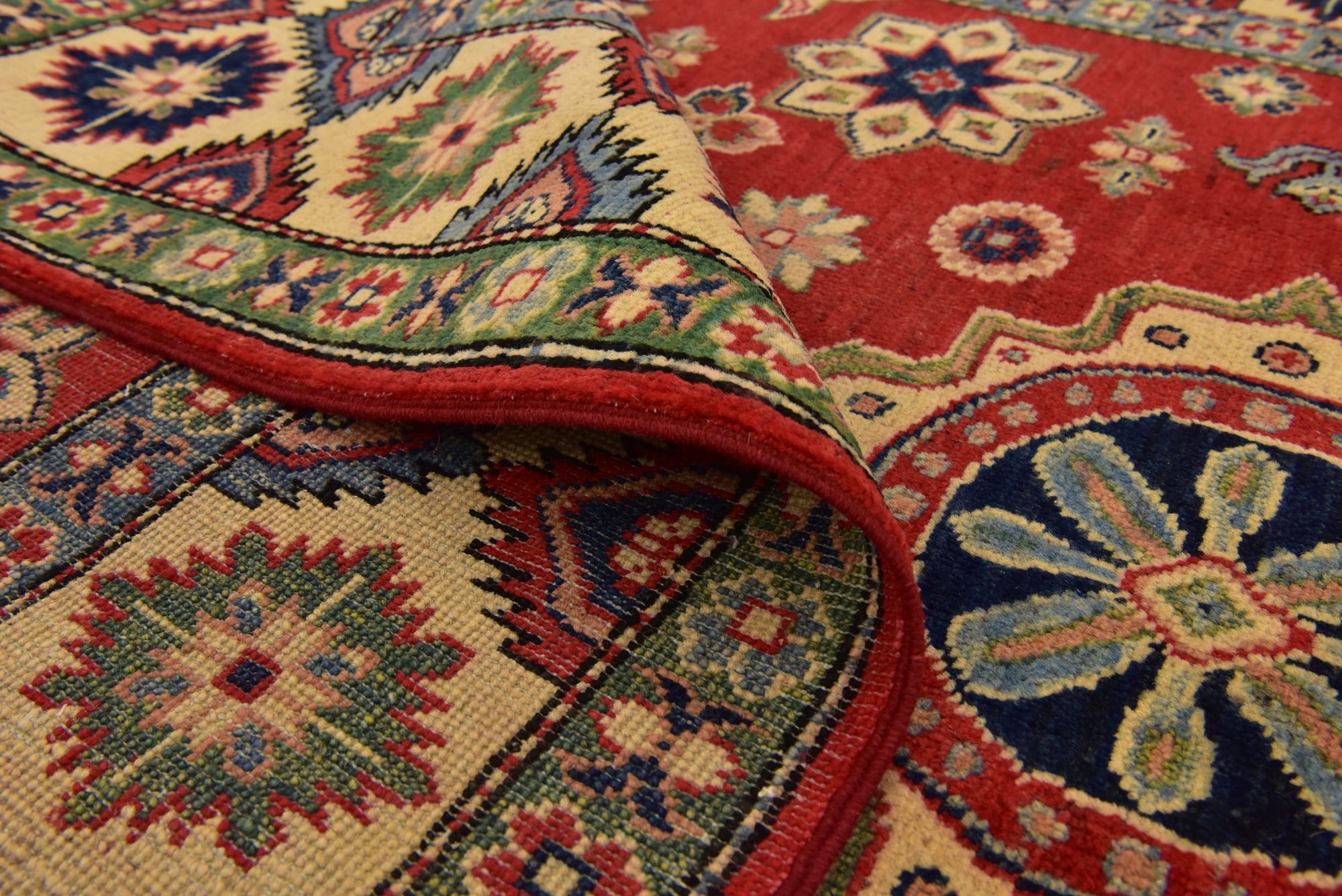 5' x 6' 8 Hand Knotted Kazak Oriental Rug