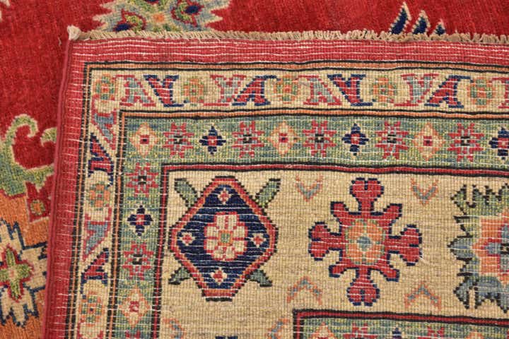 6' 6 x 10' 2 Hand Knotted Kazak Rug