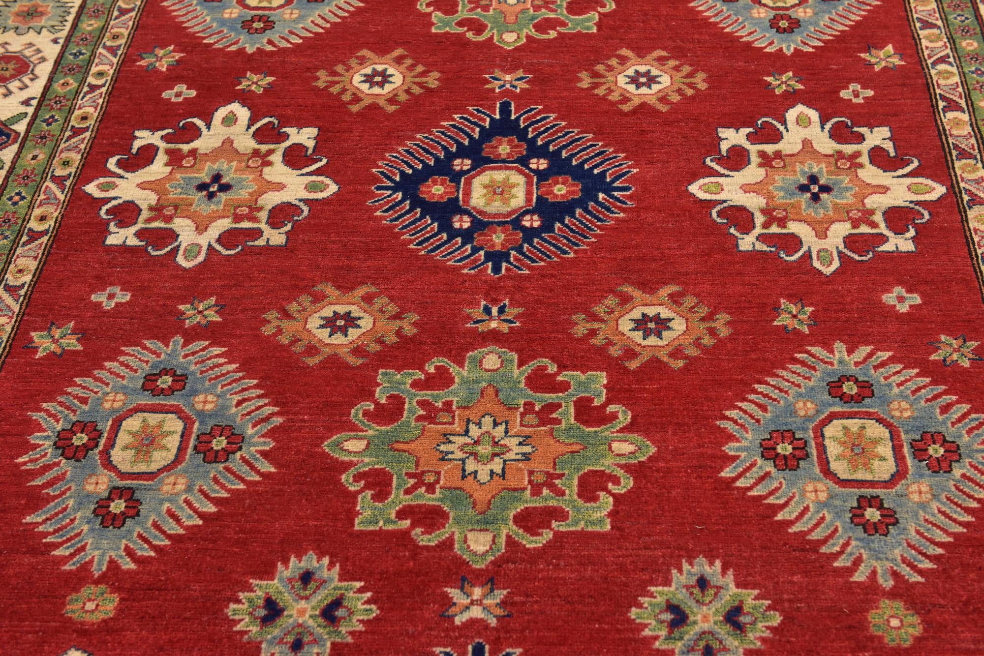 200cm x 310cm anudado a mano Kazak Alfombra