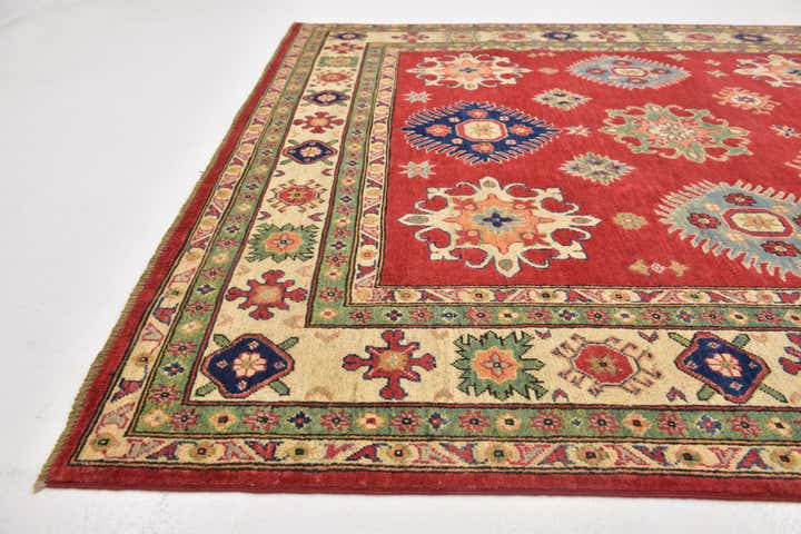 6' 6 x 10' 2 Hand Knotted Kazak Rug