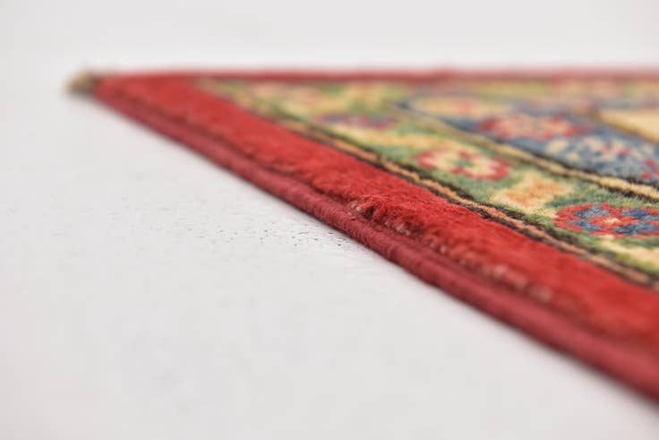 Detail image of 6' 5 x 10' 2 Hand Knotted Kazak Rug