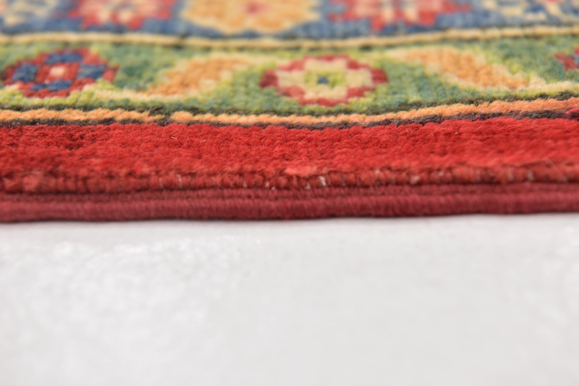 195cm x 310cm anudado a mano Kazak Alfombra