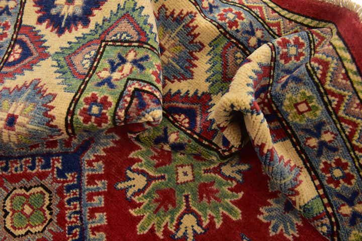 6' 6 x 9' 6 Hand Knotted Kazak Rug