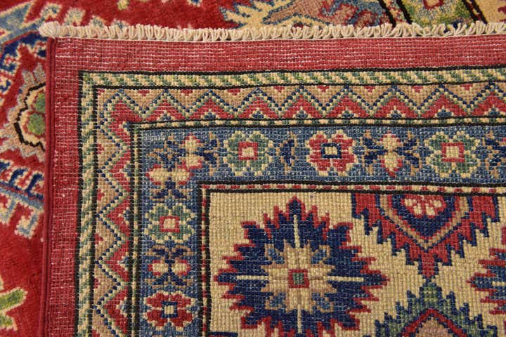 6' 6 x 9' 6 Hand Knotted Kazak Rug