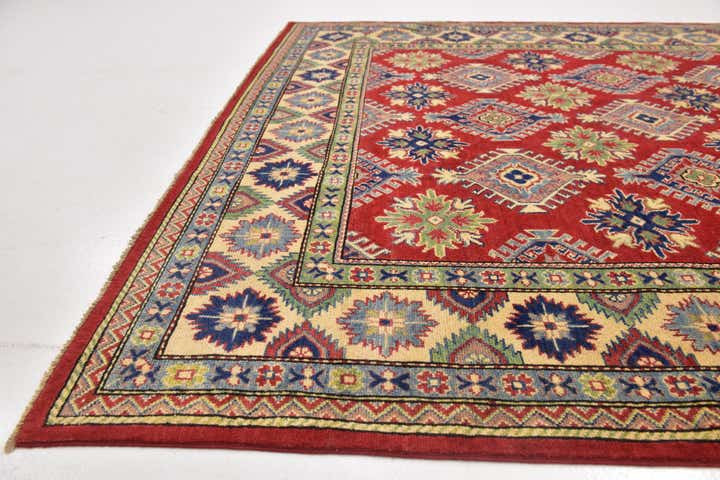 6' 6 x 9' 6 Hand Knotted Kazak Rug