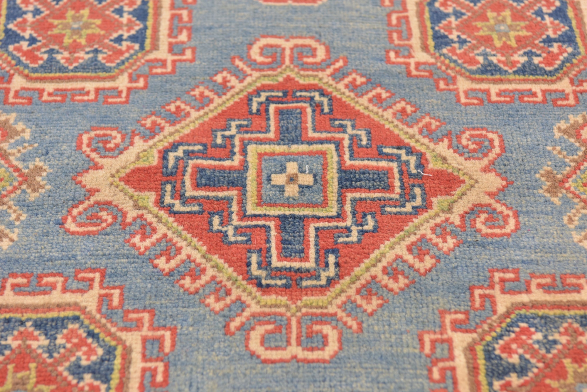 3' 3 x 4' 10 Hand Knotted Kazak Rug