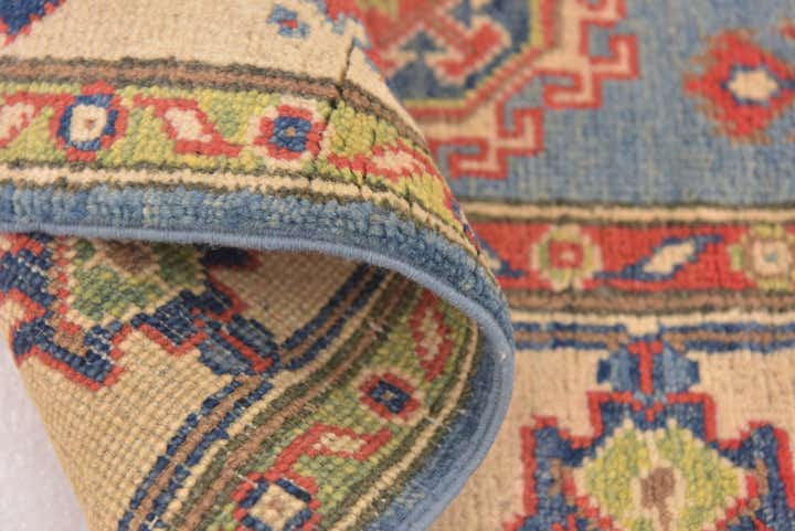 3' 3 x 4' 10 Hand Knotted Kazak Rug