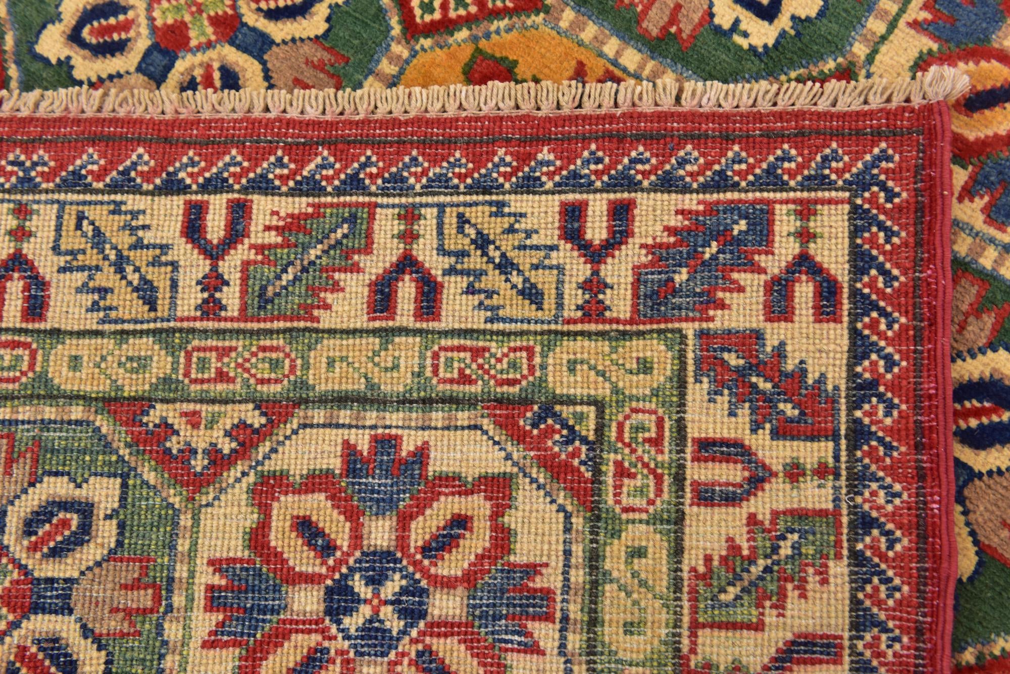 3' 2 x 5' Hand Knotted Kazak Rug
