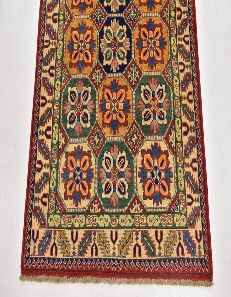 Detail image of 3' 2 x 5'  Hand Knotted Kazak Rug